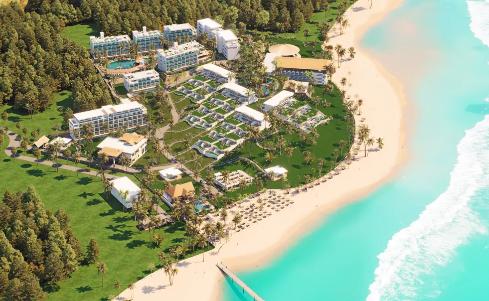 Masterplan for Cocco Lagoon Resort and Spa on Pemba Island